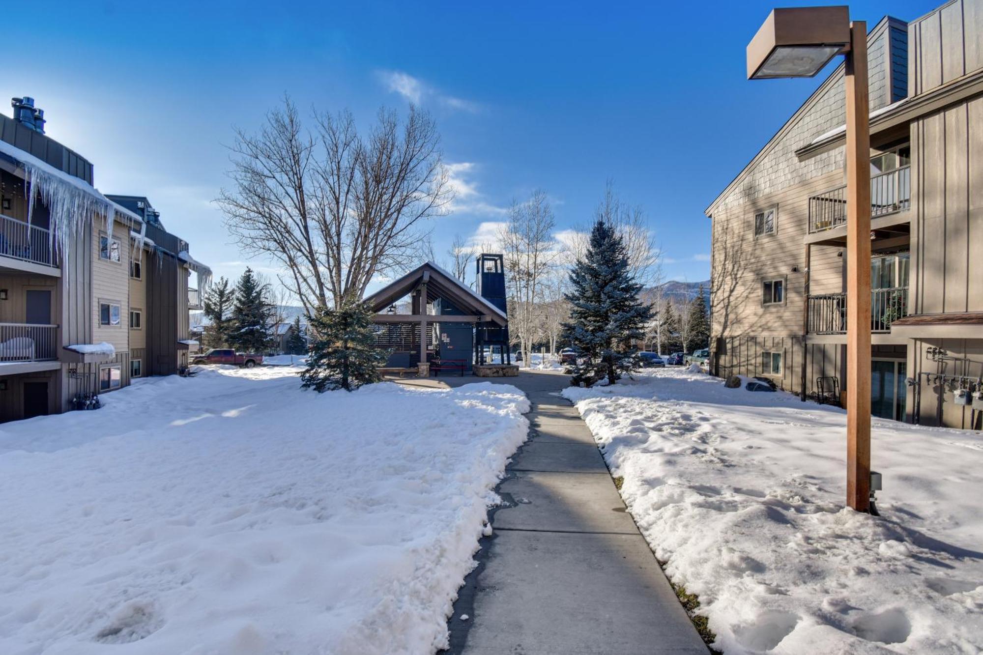 Central Steamboat Condo Outdoor Hot Tub And Pool! Steamboat Springs Esterno foto